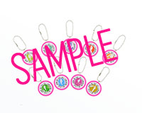 Girls' generation(SNSD) official japan tour 3(love & peace) goods_key ring(9 members)