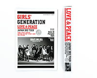 Girls' generation(SNSD) official japan tour 3(love & peace) goods_tour brochure