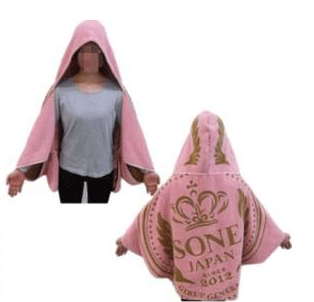 Girls’-Generation-(SNSD)official-Sone-Japan-Poncho(hood-robe)-full-view